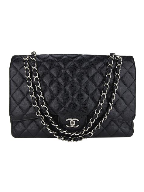 bolsa chanel classica preta